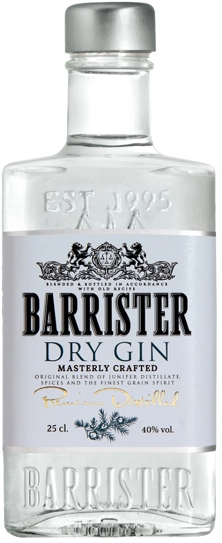 Джин "Barrister" Dry Gin,  250 мл