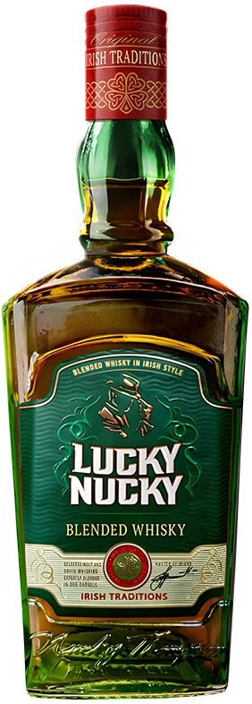 Виски "Lucky Nucky" Blended Whisky,  0.5 л