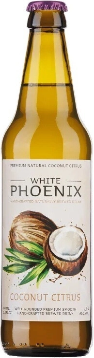 Сидр Cider House, "White Phoenix" Coconut-Citrus, Medovuha,  0.45 л