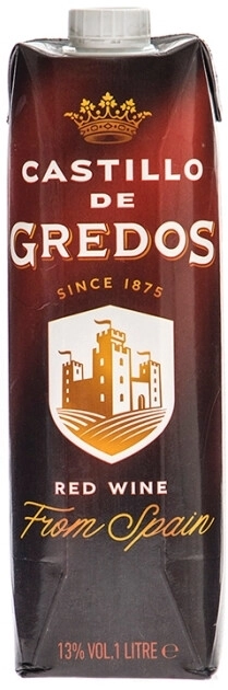 Вино "Castillo de Gredos" Red, Tetra Prism, 1 л
