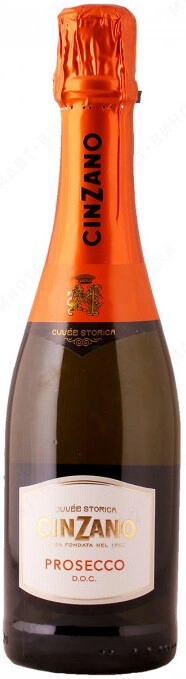 Игристое вино "Cinzano" Spumante Prosecco,  375 мл