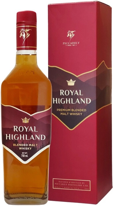 Виски "Royal Highland" Blended Malt, gift box,  0.75 л