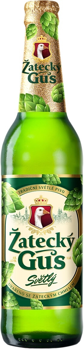 Пиво "Zatecky Gus" Svetle,  0.45 л