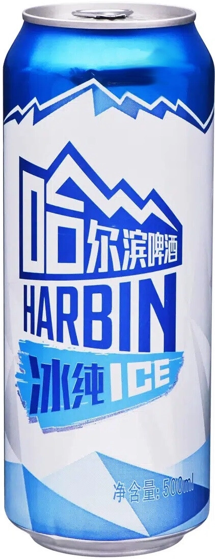 Пиво "Harbin" Ice, in can,  0.5 л