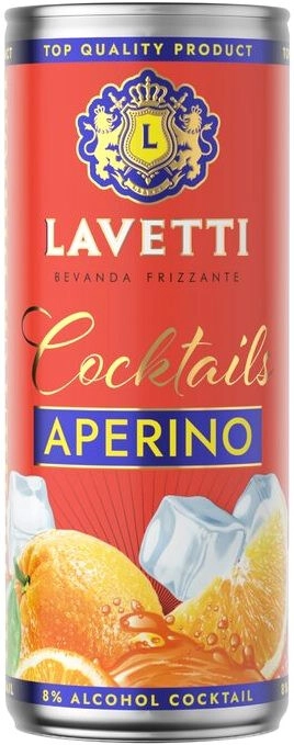 Сидр "Lavetti" Aperino, in can,  250 мл