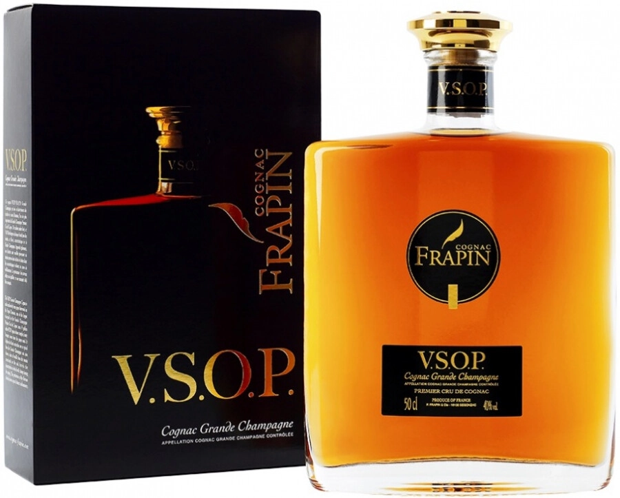 Коньяк "Frapin" V.S.O.P. Grande Champagne, Premier Grand Cru Du Cognac (in box),  0.5 л