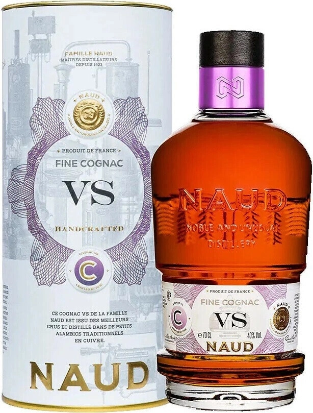 Коньяк "Naud" VS, in tube,  0.7 л