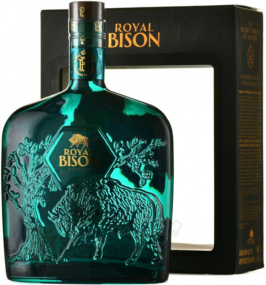 Водка "Royal Bison", gift box,  0.7 л