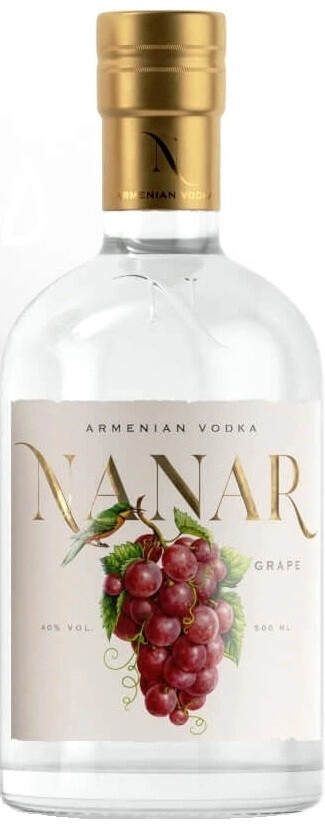 Водка "Nanar" Grape,  0.5 л