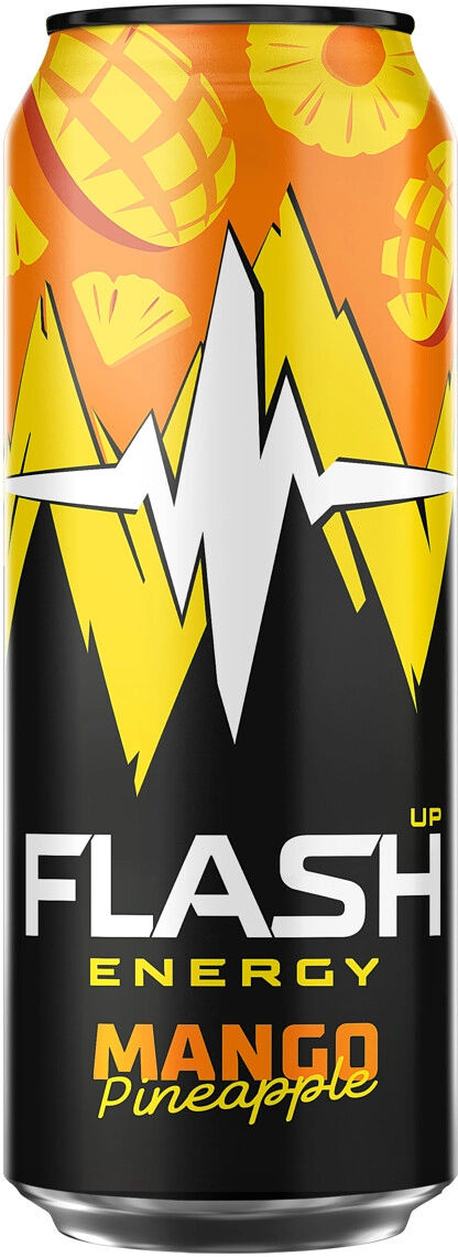 Энергетический напиток "Flash Up" Energy, Mango-Pineapple, Energy Drink, in can,  0.45 л