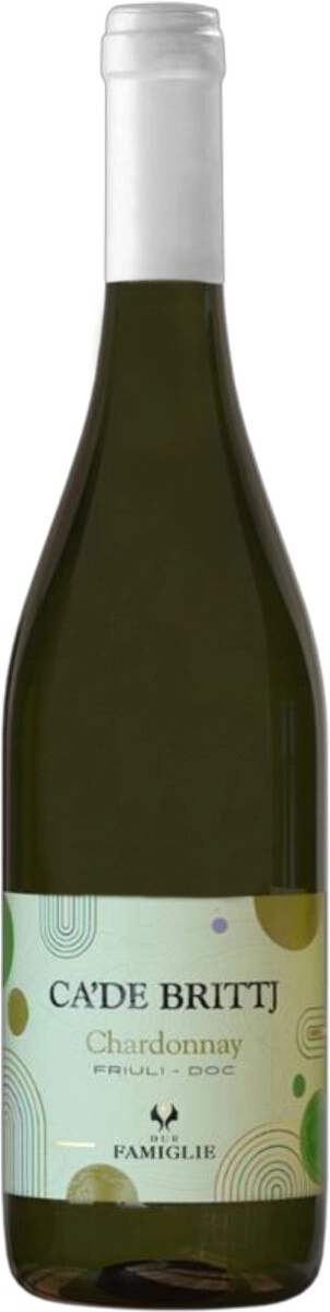 Вино "Ca'De Brittj" Chardonnay, Friuli DOC, 2022