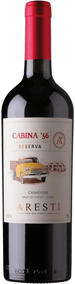 Вино Aresti, "Cabina 56" Reserva Carmenere, Valle de Curico, 2021