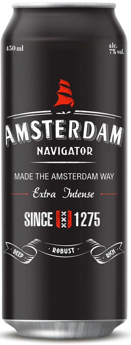 Пиво "Amsterdam" Navigator, in can,  0.45 л