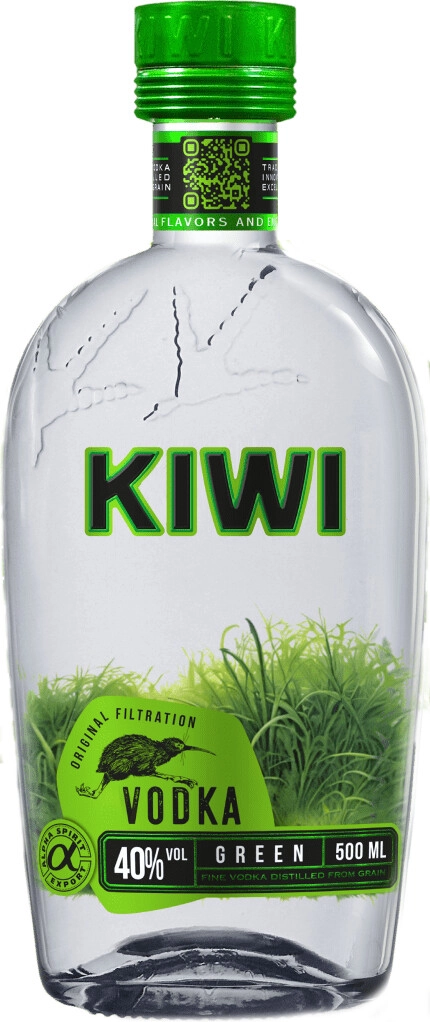 Водка "Kiwi" Green,  0.5 л