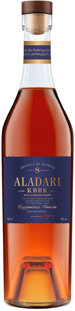 Коньяк "Aladari" KVVK, 8 Years,  0.5 л