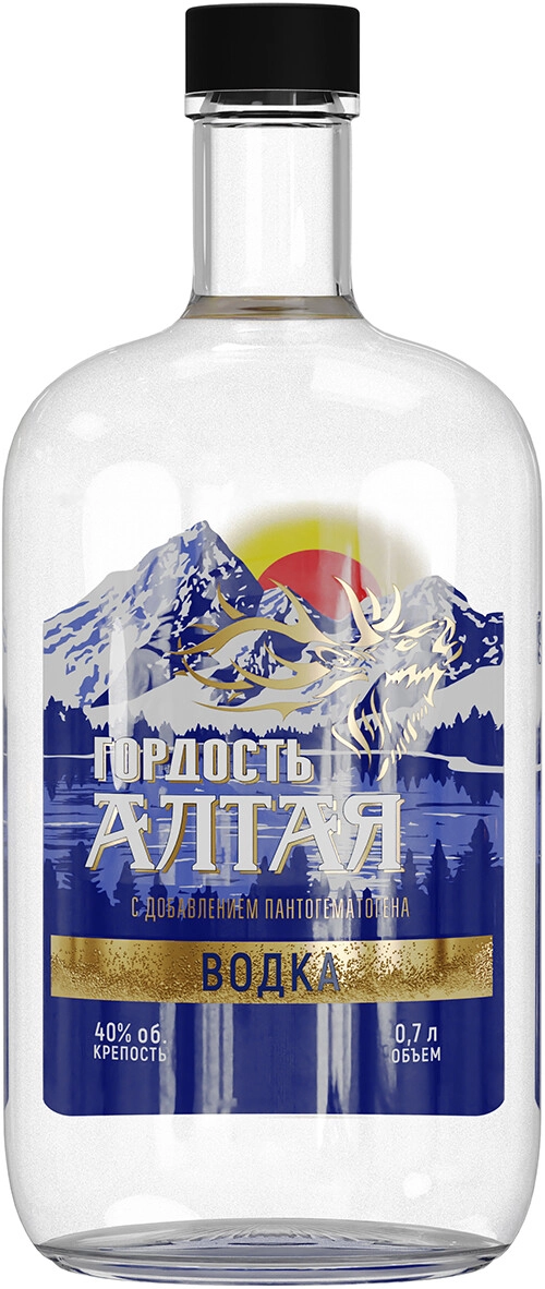 Водка "Гордость Алтая",  1 л