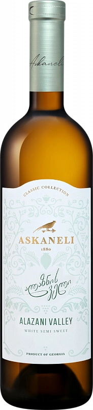 Вино Askaneli Brothers, "Alazany valley" White semi-sweet, 2024