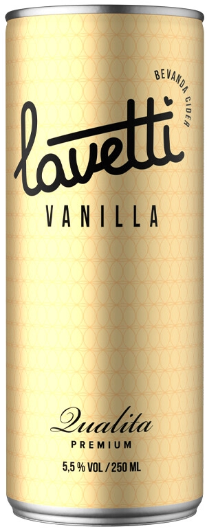 Сидр "Lavetti" Vanilla, in can,  250 мл