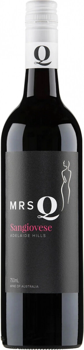 Вино Quarisa, "Mrs Q" Sangiovese, Adelaide Hills, 2019