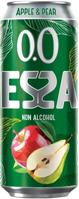 Пиво "Essa" Apple & Pear Non Alcohol, in can,  0.45 л