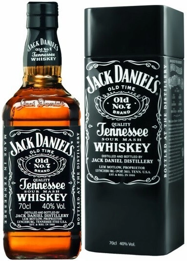 Виски "Jack Daniel's", with metal box,  0.7 л