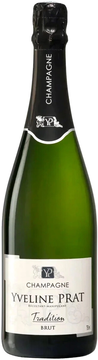 Шампанское Yveline Prat, Tradition Brut, Champagne AOC, 2021