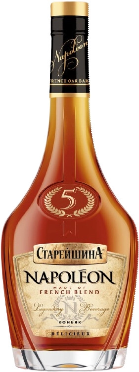 Коньяк "Старейшина" Наполеон 5-летний,  0.5 л