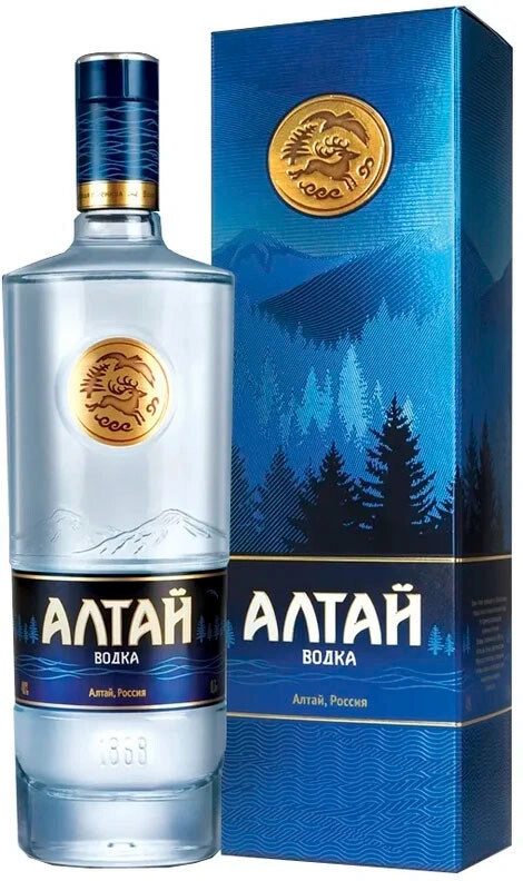 Водка "Алтай", в подарочной коробке,  3 л