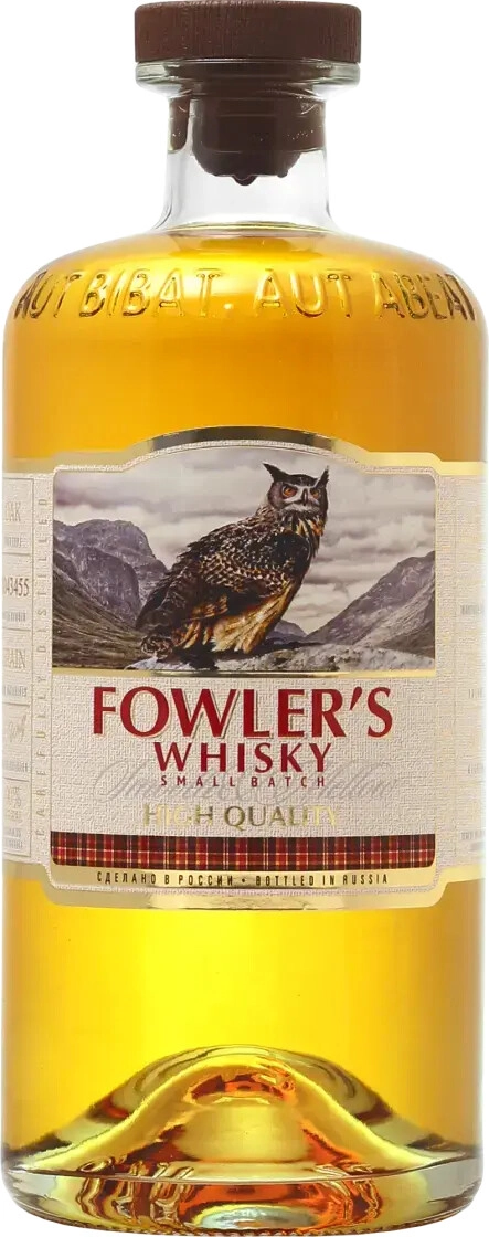 Виски "Fowler's" Grain 3 Years Old,  0.7 л