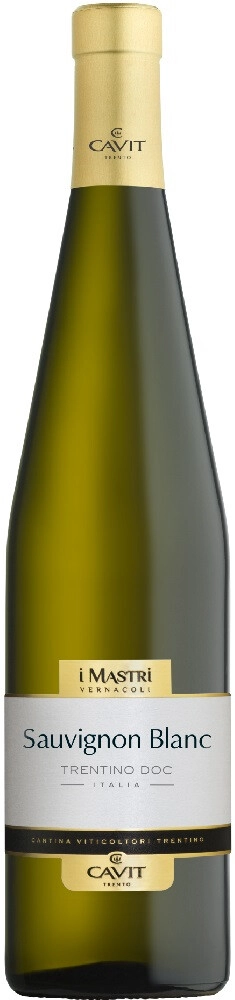 Вино "Mastri Vernacoli" Sauvignon Blanc, Trentino DOC, 2025