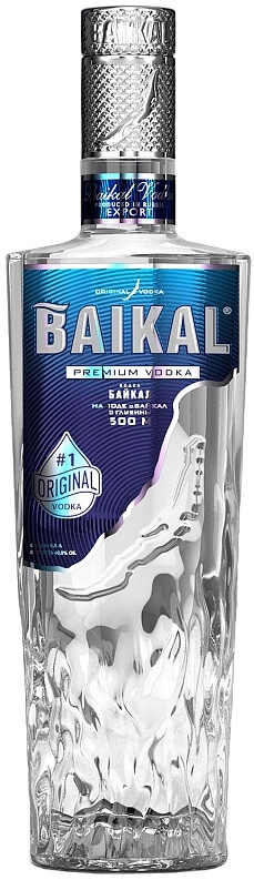 Водка "Байкал",  0.5 л