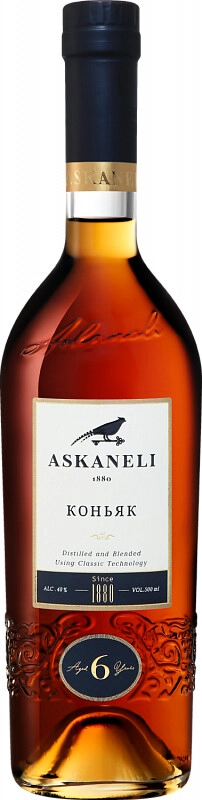 Коньяк "Askaneli" 6 Years Old,  0.5 л