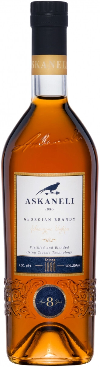 Коньяк "Askaneli" 8 Years Old,  0.5 л