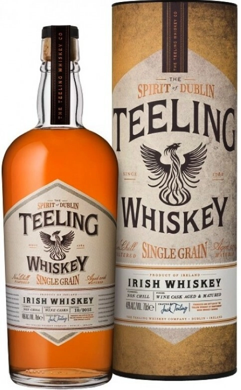 Виски Teeling, Irish Whiskey Single Grain, gift tube,  0.7 л