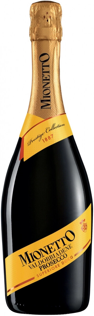 Игристое вино Mionetto, "Prestige Collection" Valdobbiadene Prosecco Superiore DOCG Extra Dry
