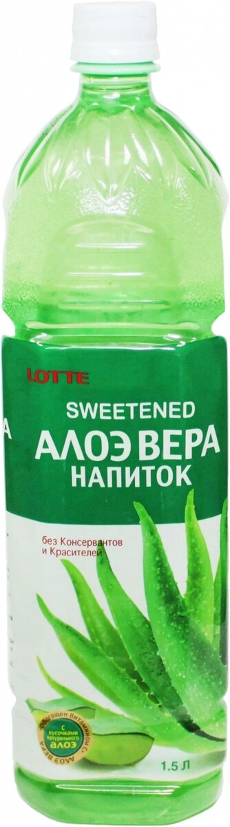 Сок Lotte, "Aloe Vera" Still, PET,  1.5 л