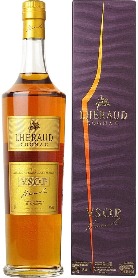 Коньяк Lheraud Cognac VSOP,  0.7 л