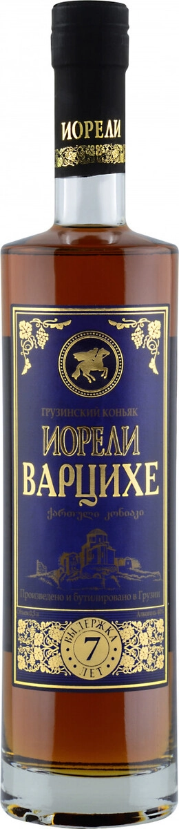Коньяк "Варцихе" 7 лет,  0.5 л