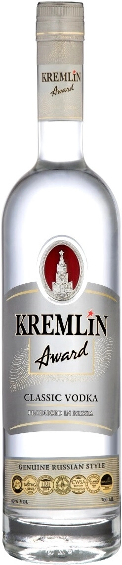 Водка "Kremlin Award" Classic,  0.7 л