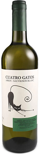 Вино Navarro Lopez, "Cuatro Gatos" Airen-Sauvignon Blanc