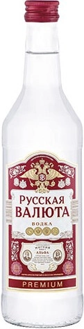 Водка "Русская Валюта" Премиум,  0.5 л