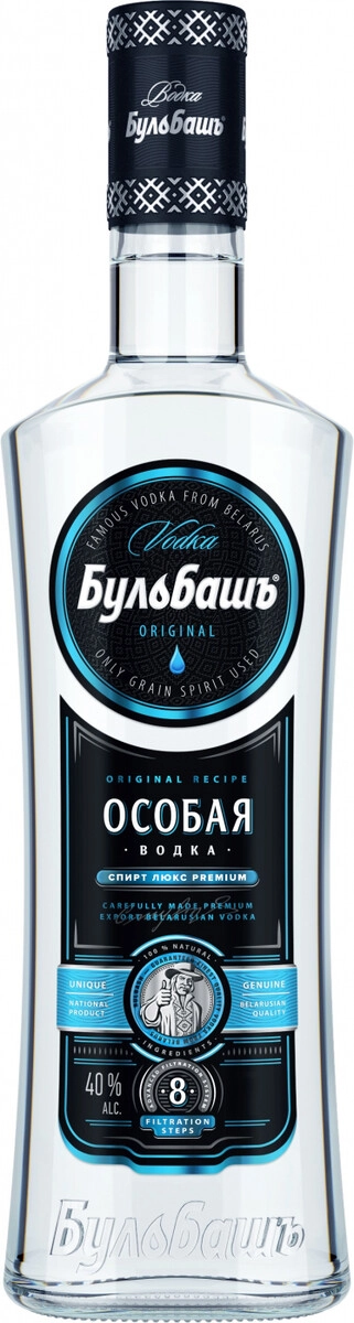 Водка "Бульбашъ" Особая,  1 л