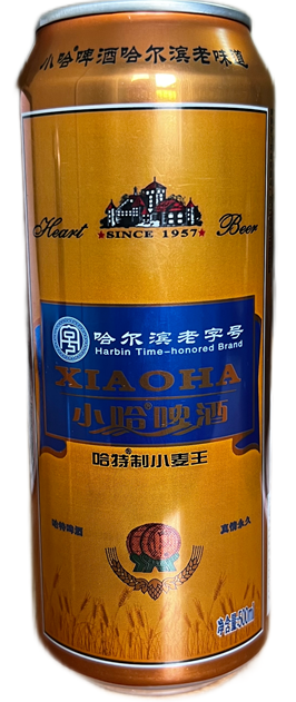 Пиво "Xiaoha" Пшеничное Светлое, 0.5 л